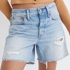 Madewell Relaxed Mid-Length Denim Shorts